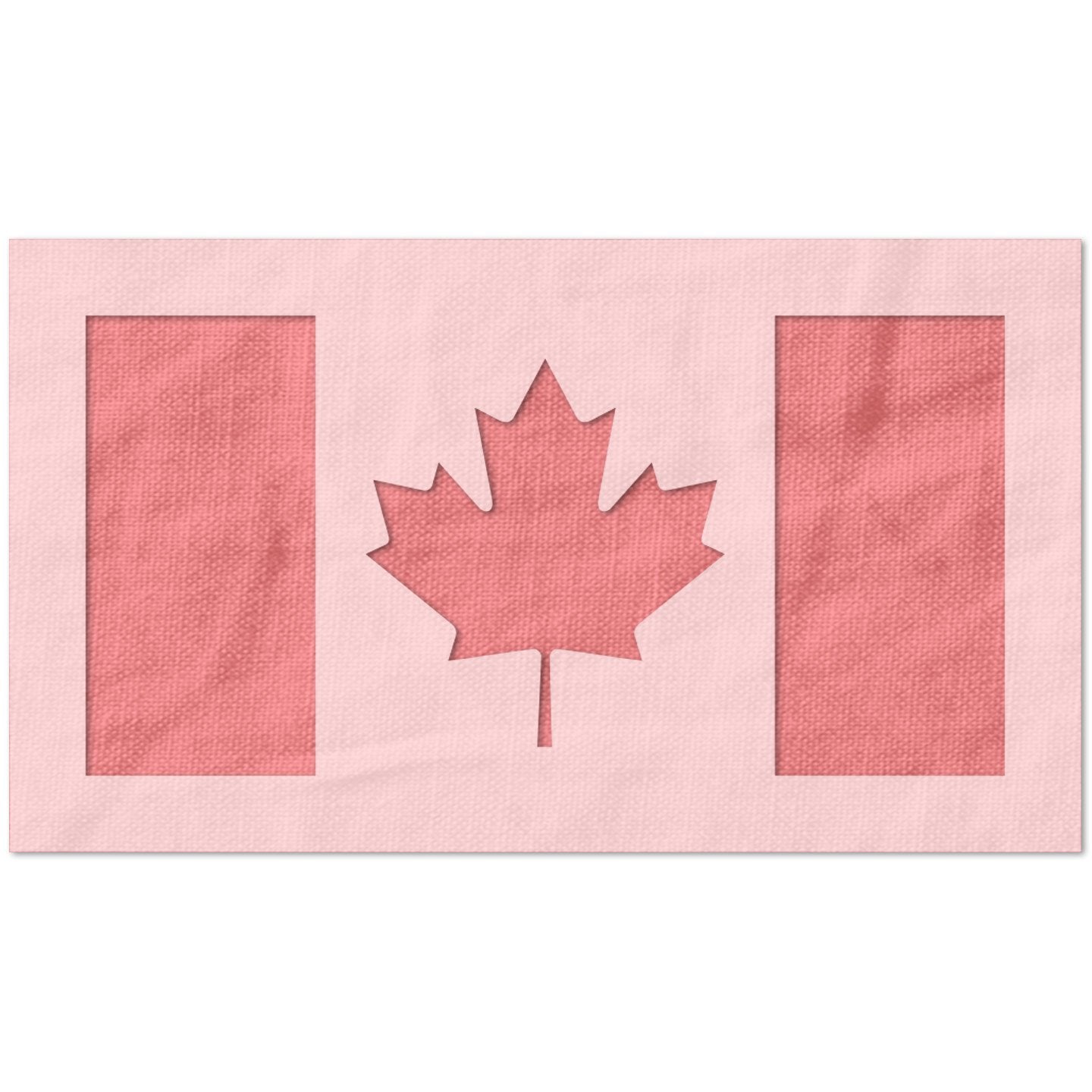 Canadian Flag Stencil