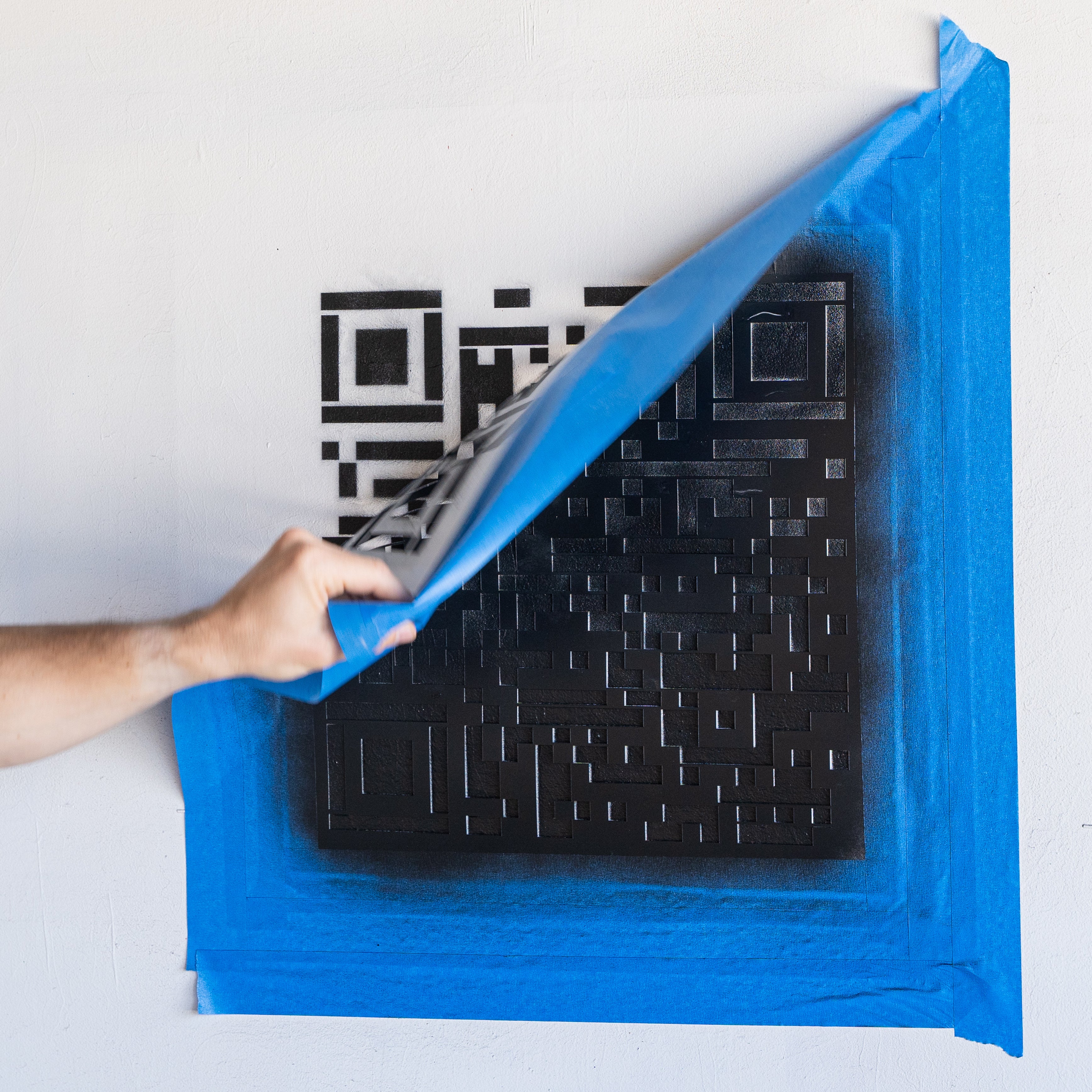 Custom QR Code Stencils
