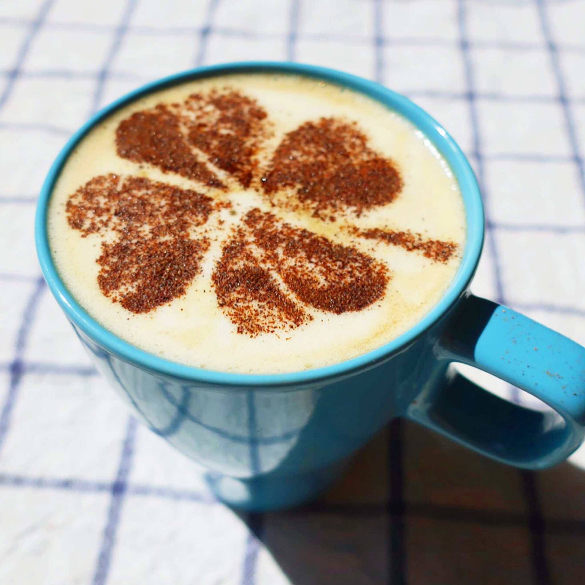Butterfly Coffee Stencil