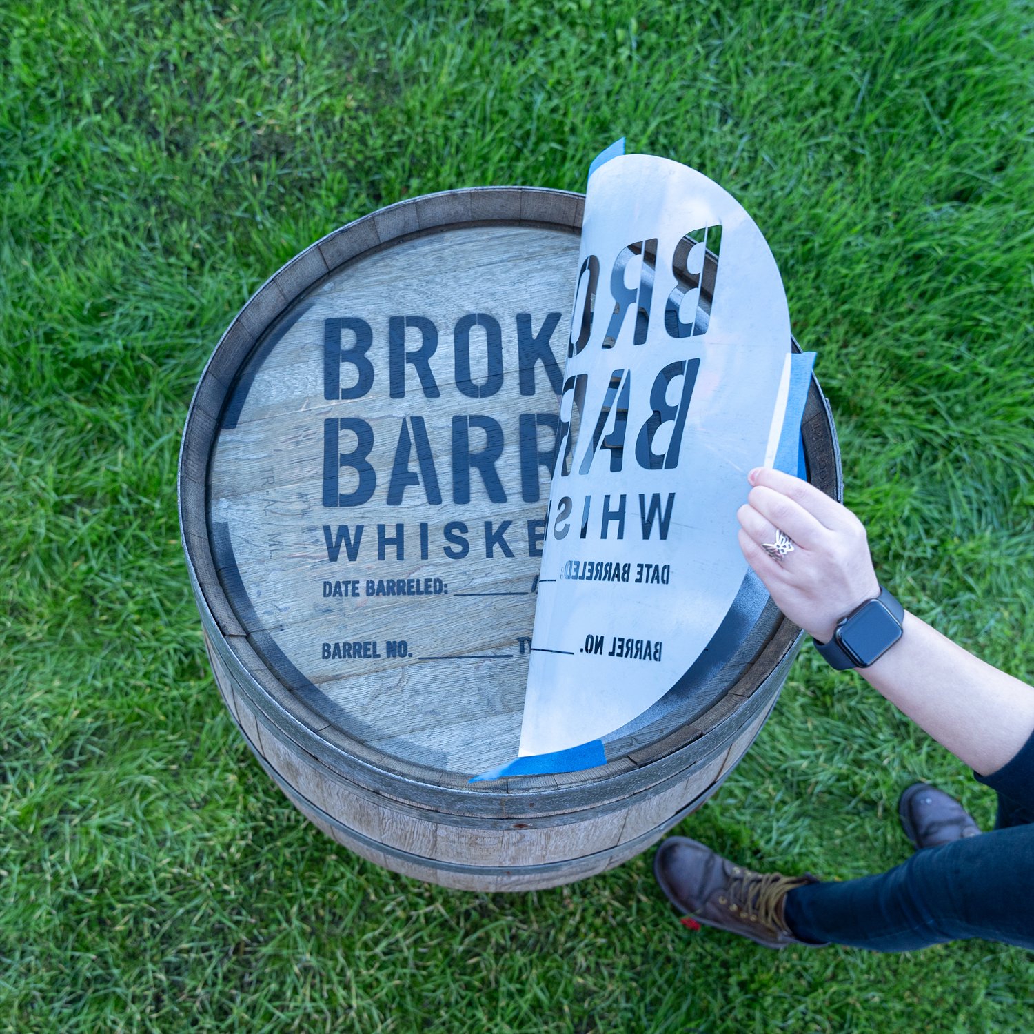 Custom Barrel Stencils