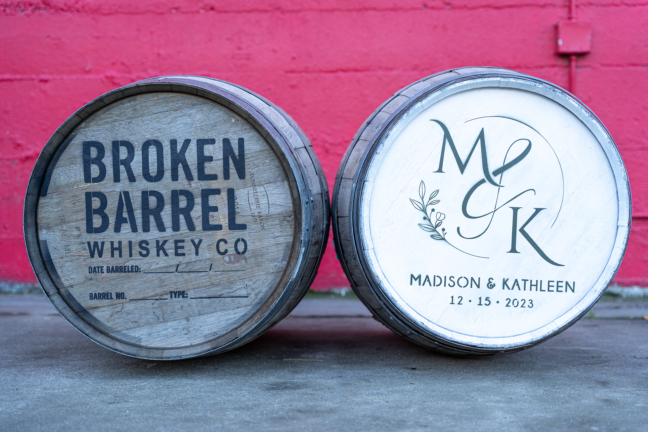 Custom Barrel Stencils
