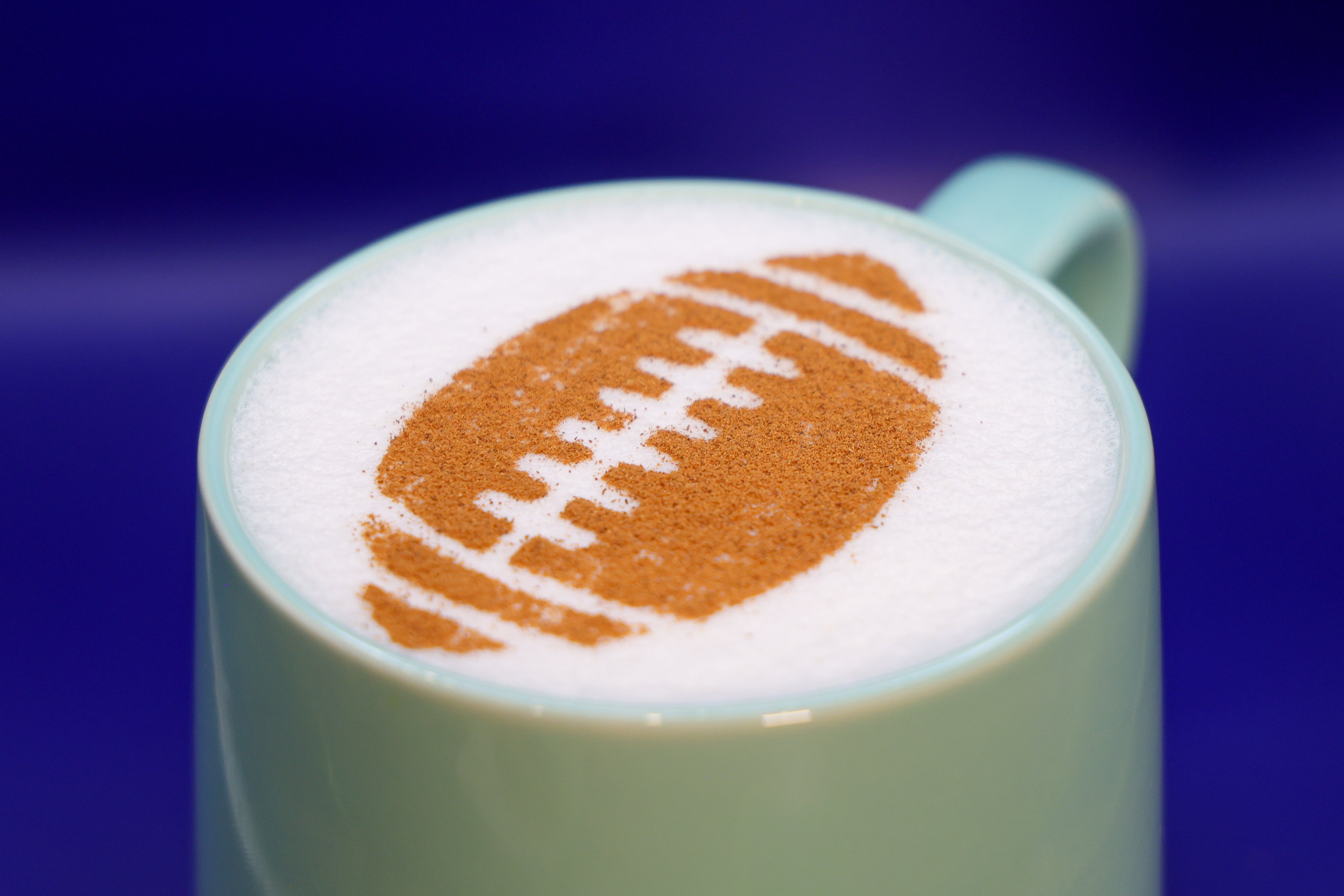 Football Coffee Stencils