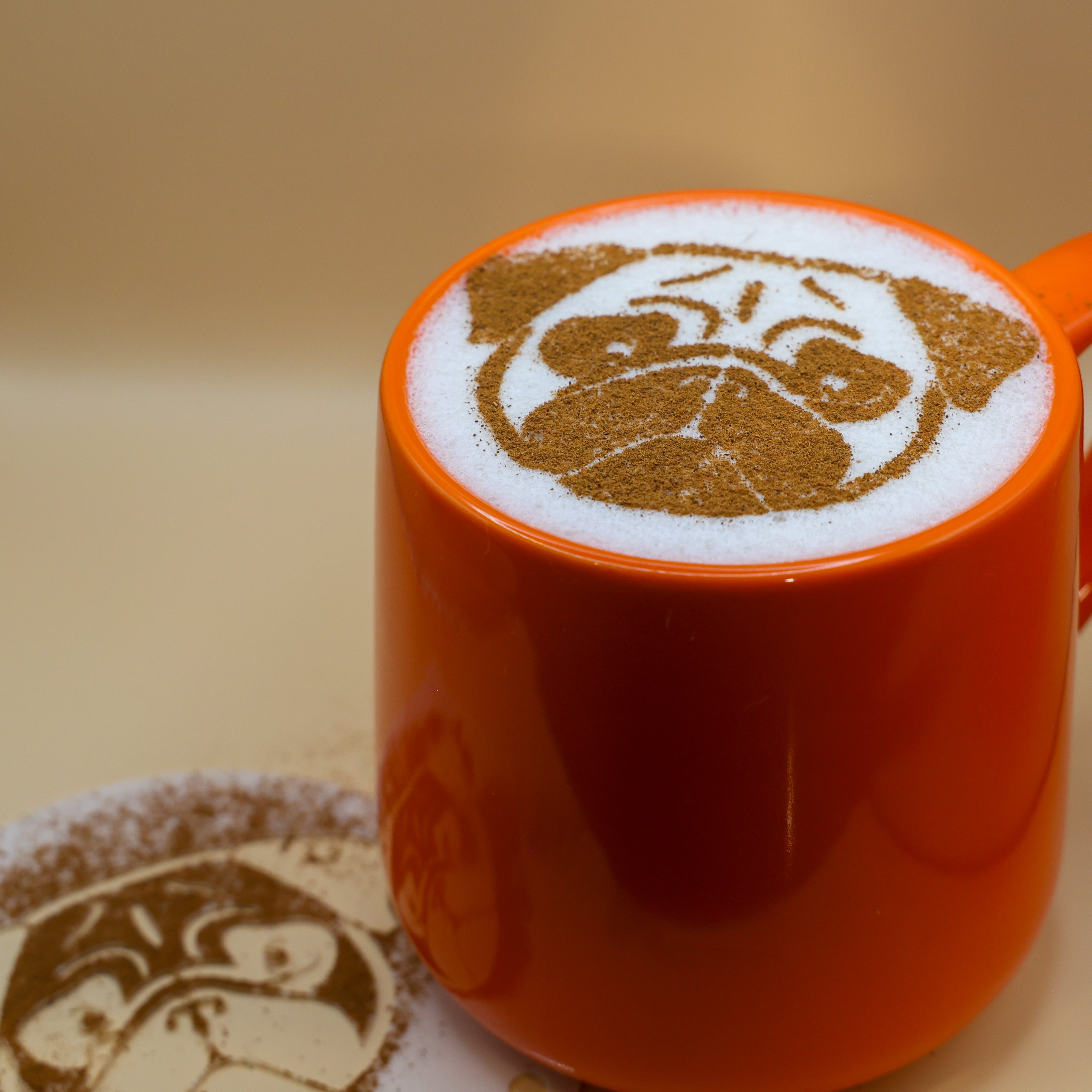Dog Coffee Stencils