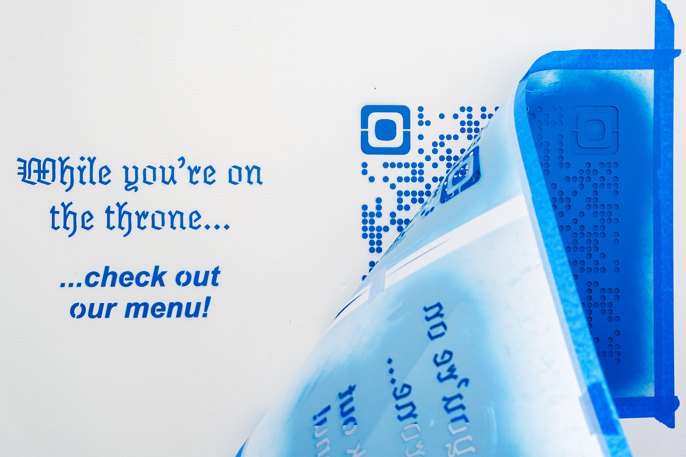 Custom QR Code Stencils