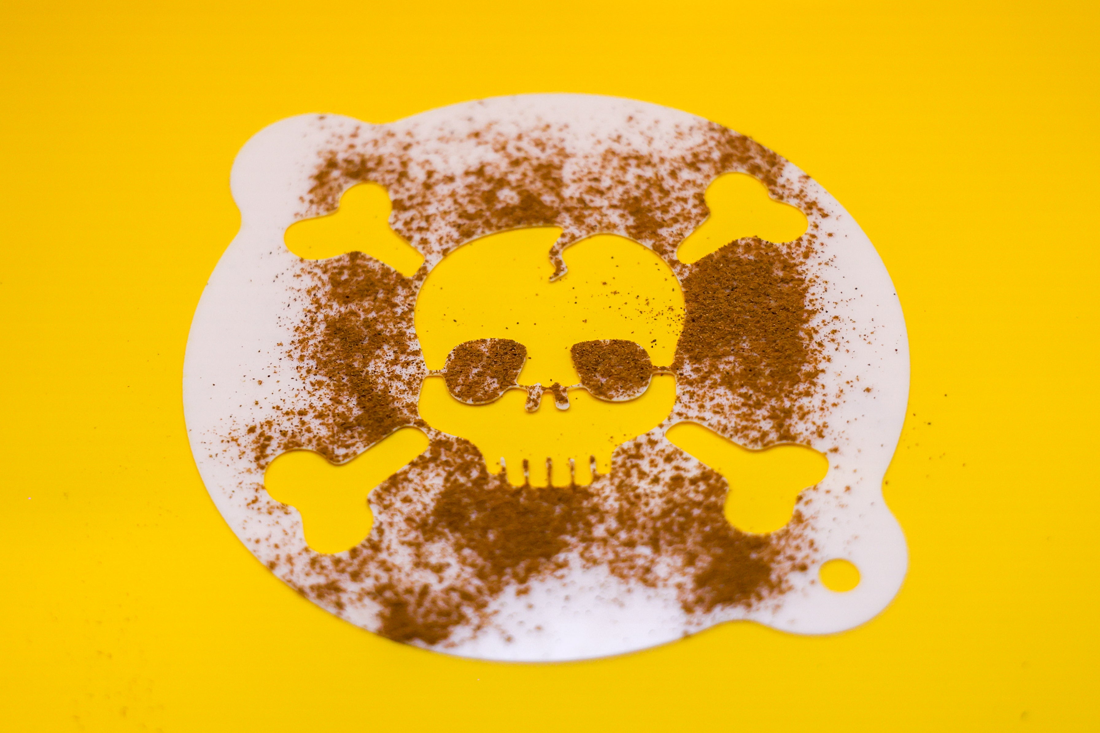 Halloween Coffee Stencils