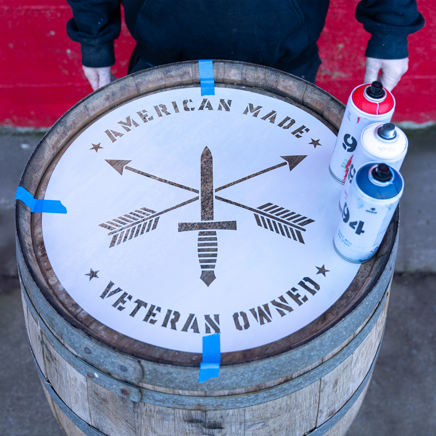 Custom Barrel Stencils