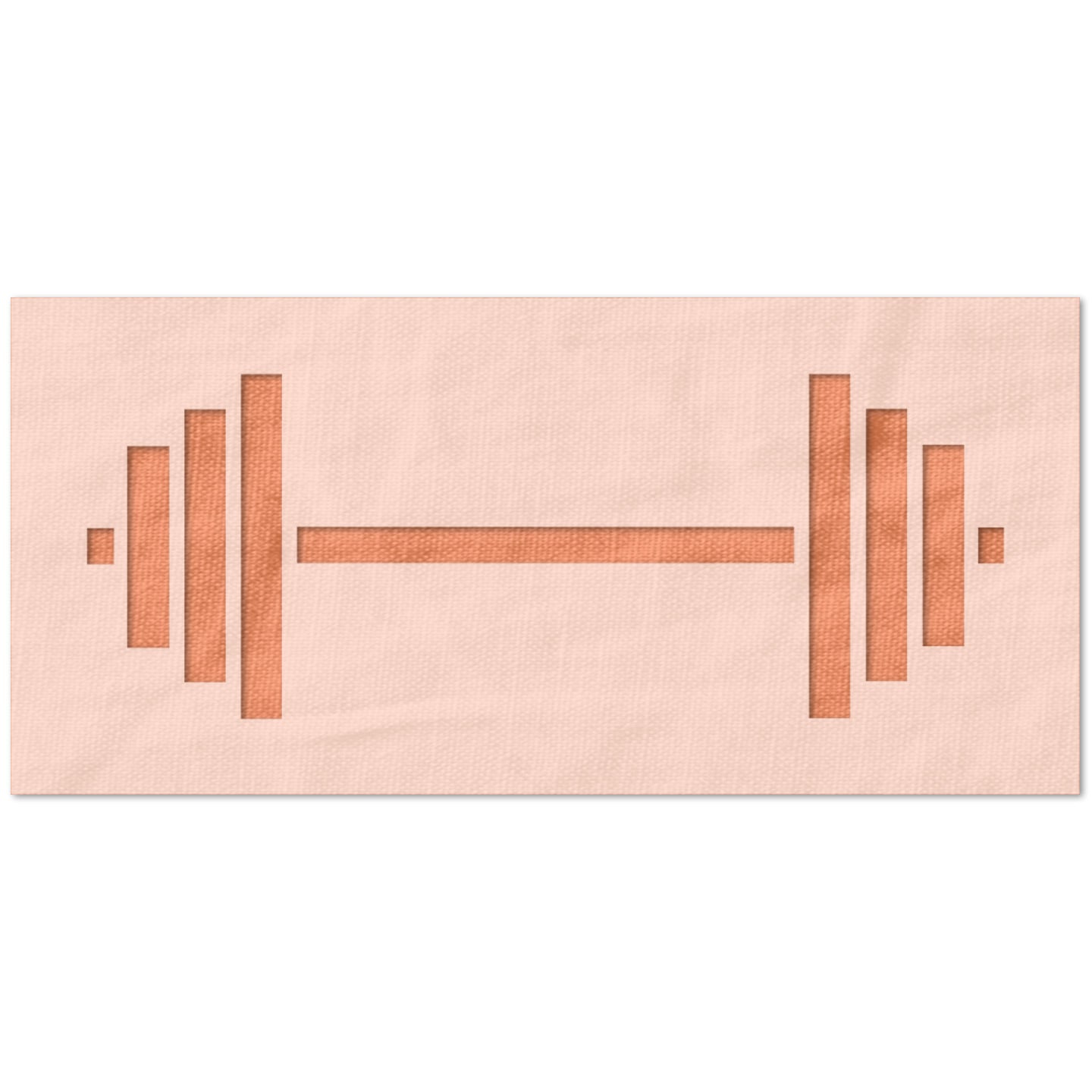 Barbell Stencil
