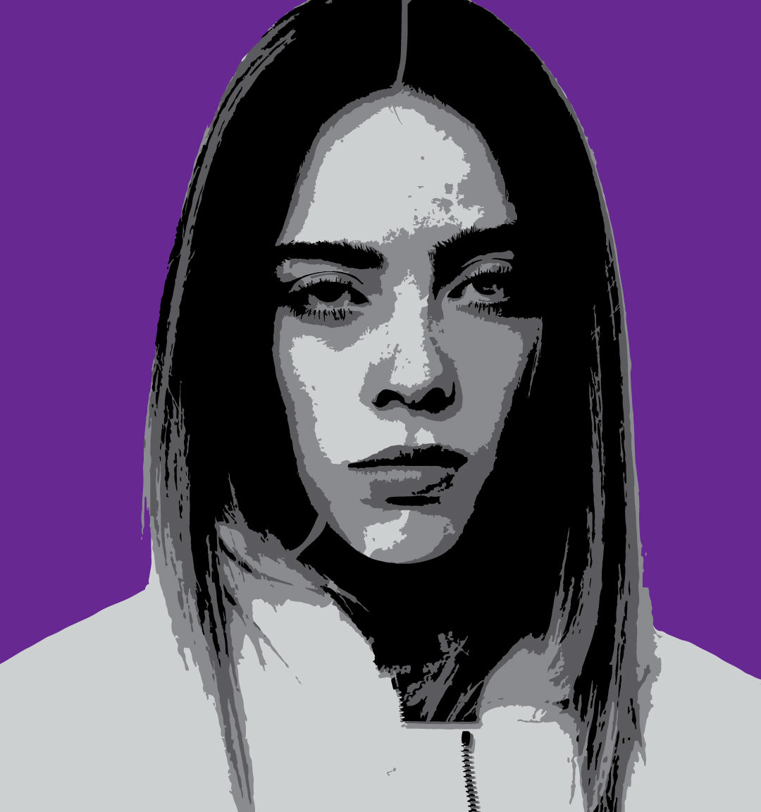 Billie Eilish "Knockout" Layer Stencil Set