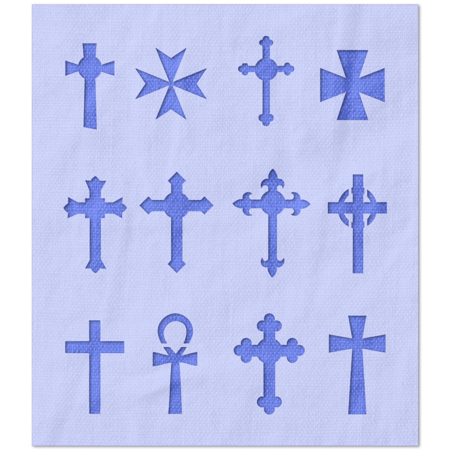 Crosses Stencil