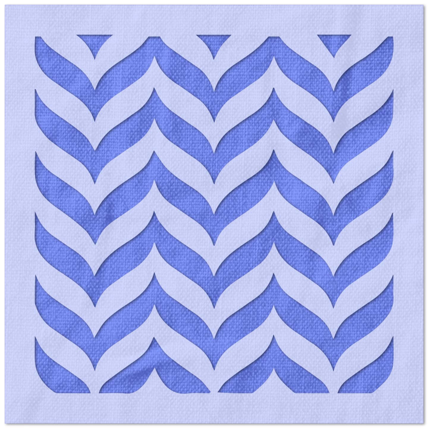 Herringbone Pattern Stencil