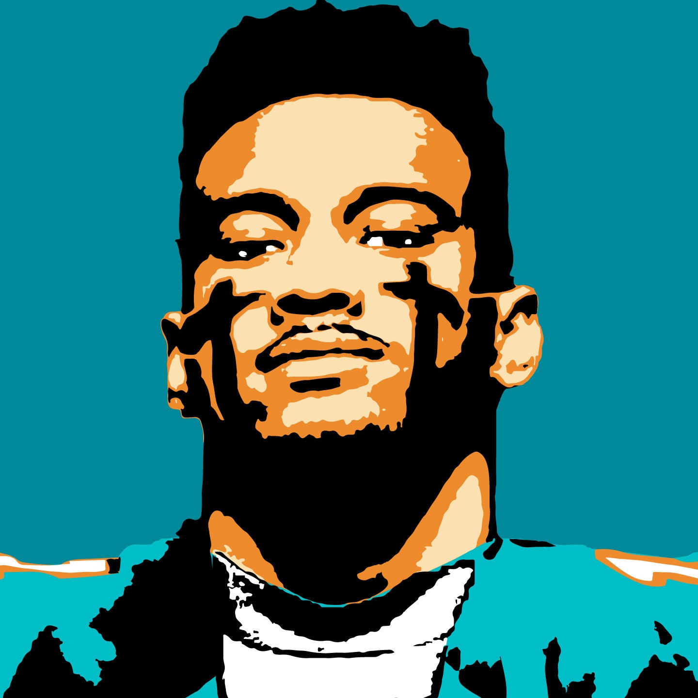 Tua Tagovailoa Layered Stencil Set