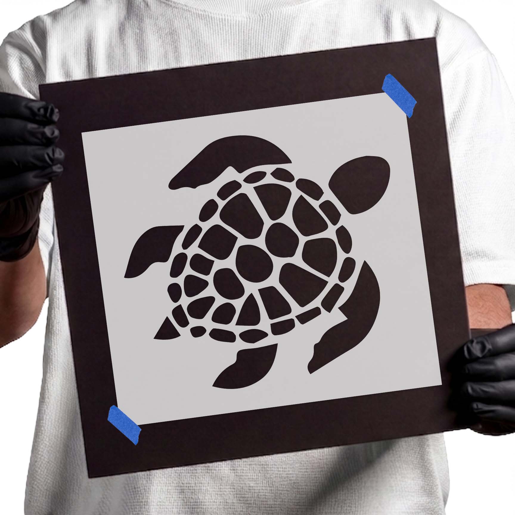 Turtle Stencil