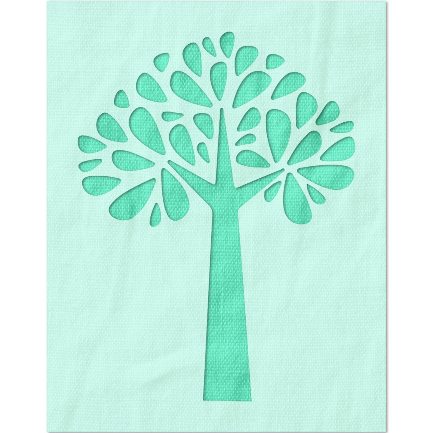 Animated Tree Stencil