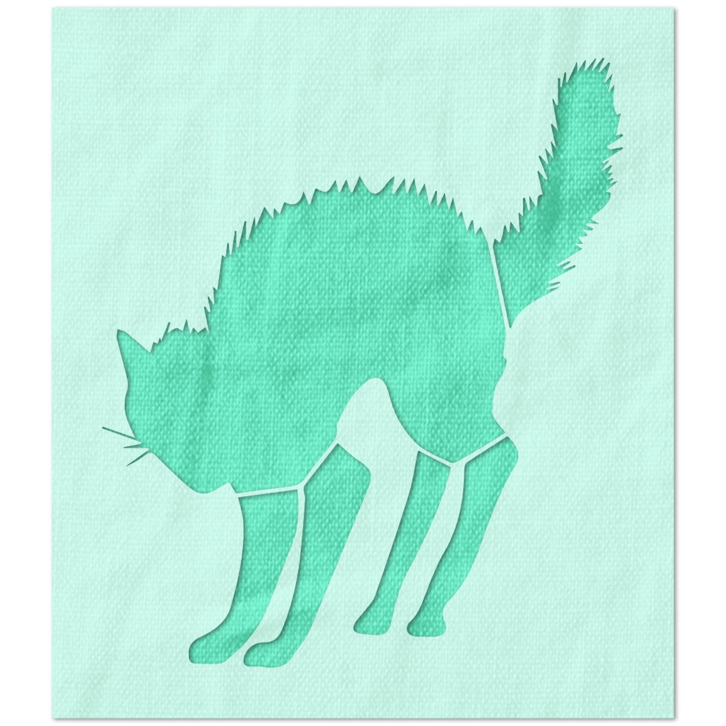Black Cat Stencil | Stencil Stop black-cat-stencil-stencil-stop