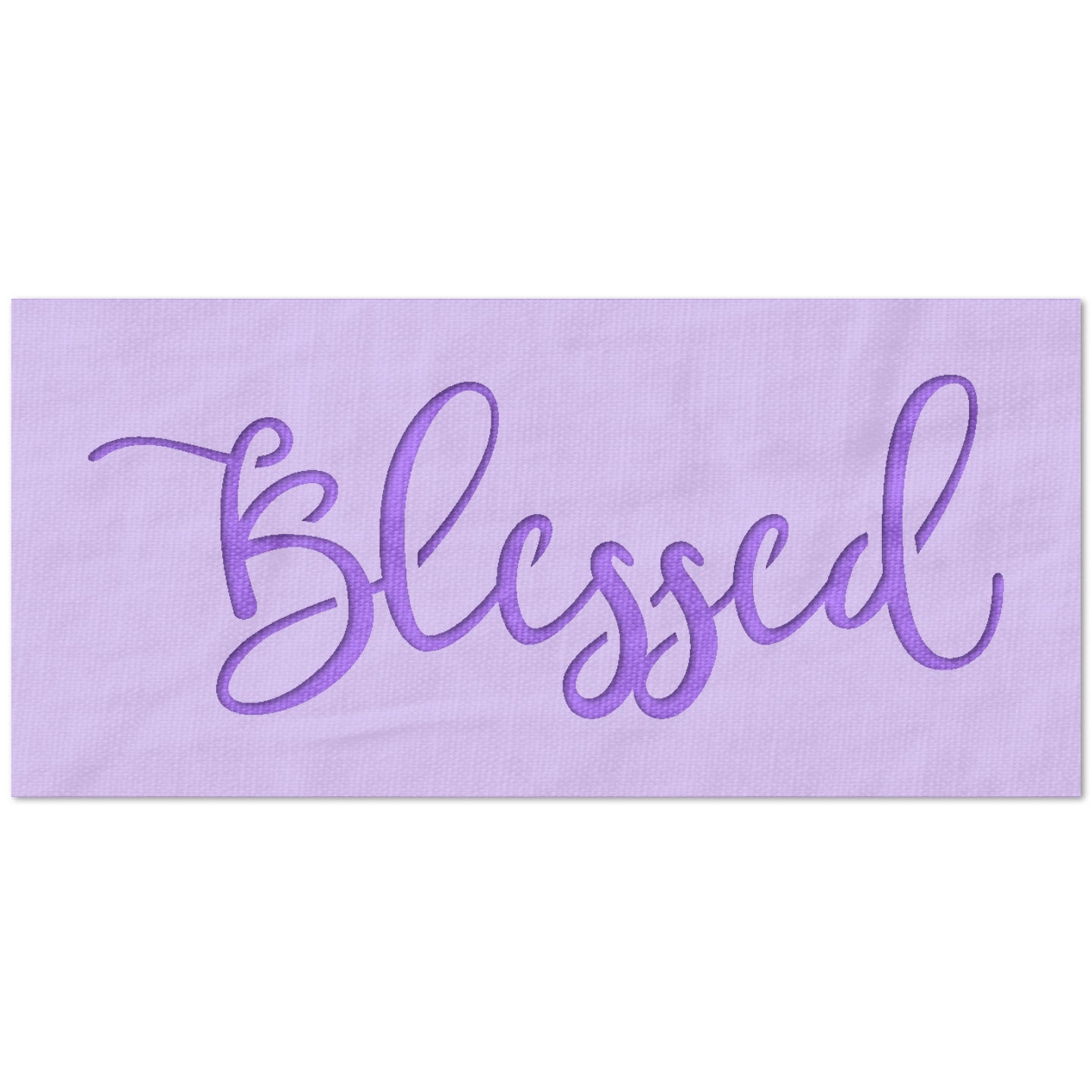 Blessed Script Stencil