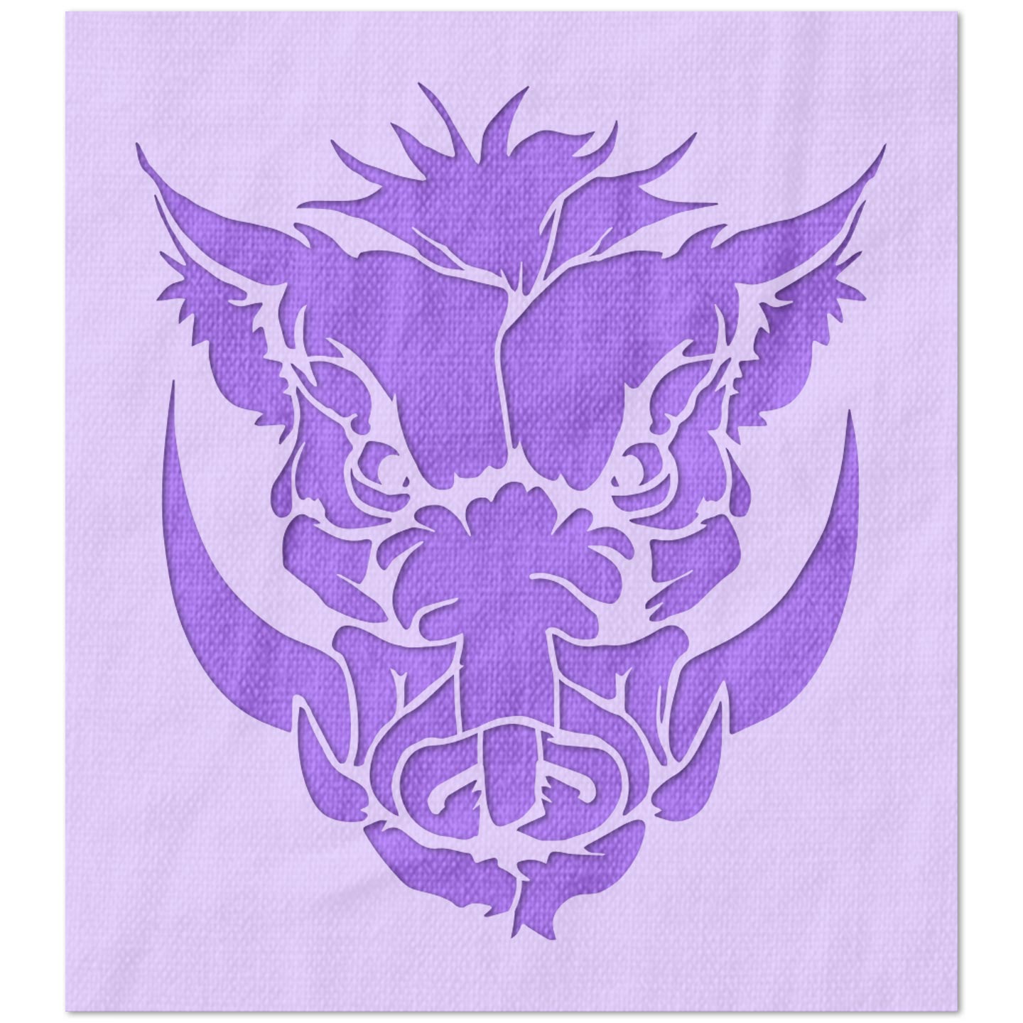 Boar Head Stencil