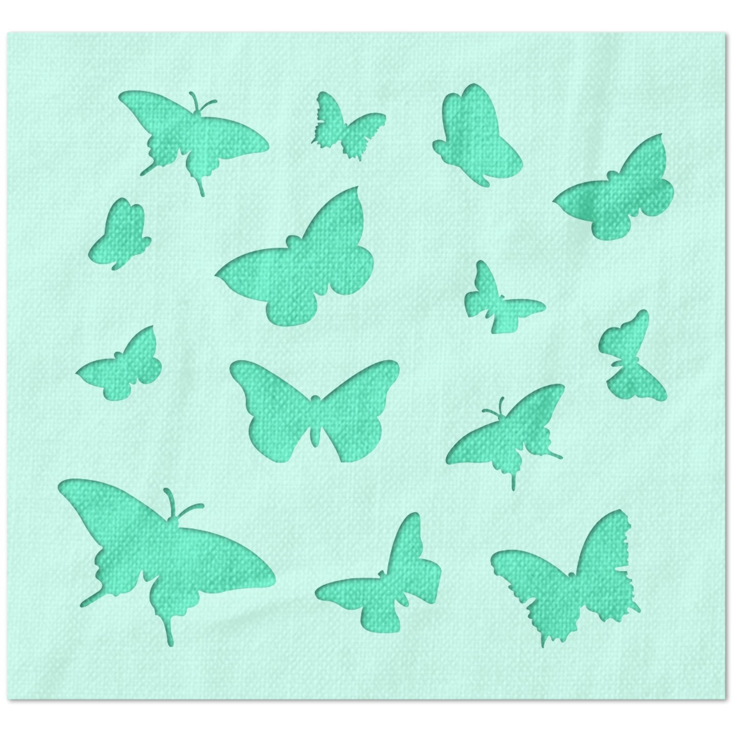 Butterfly Pattern Stencil