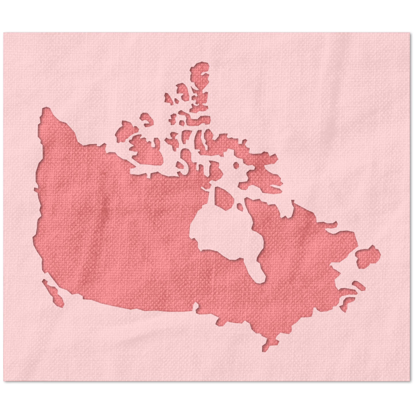 Canada Outline Stencil