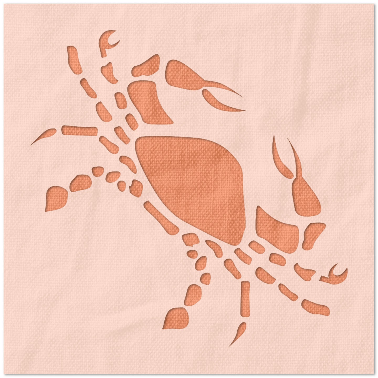 Cancer Astrology Stencil