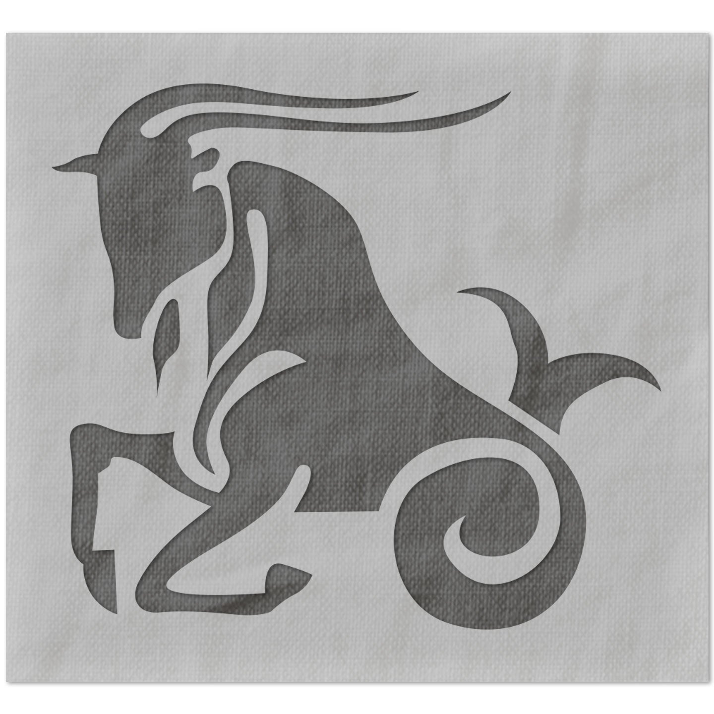 Capricorn Stencil
