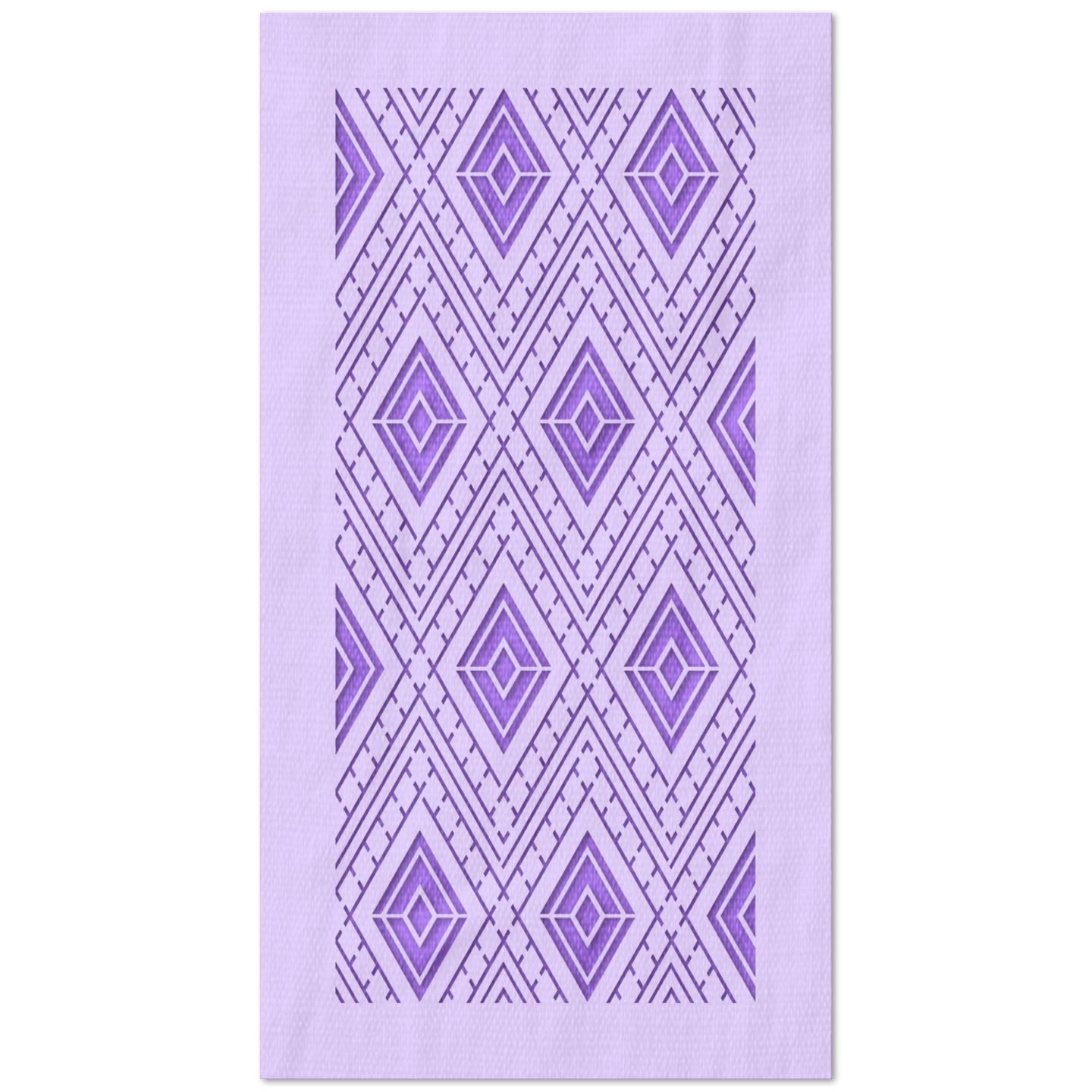 Complex Diamond Pattern Stencil