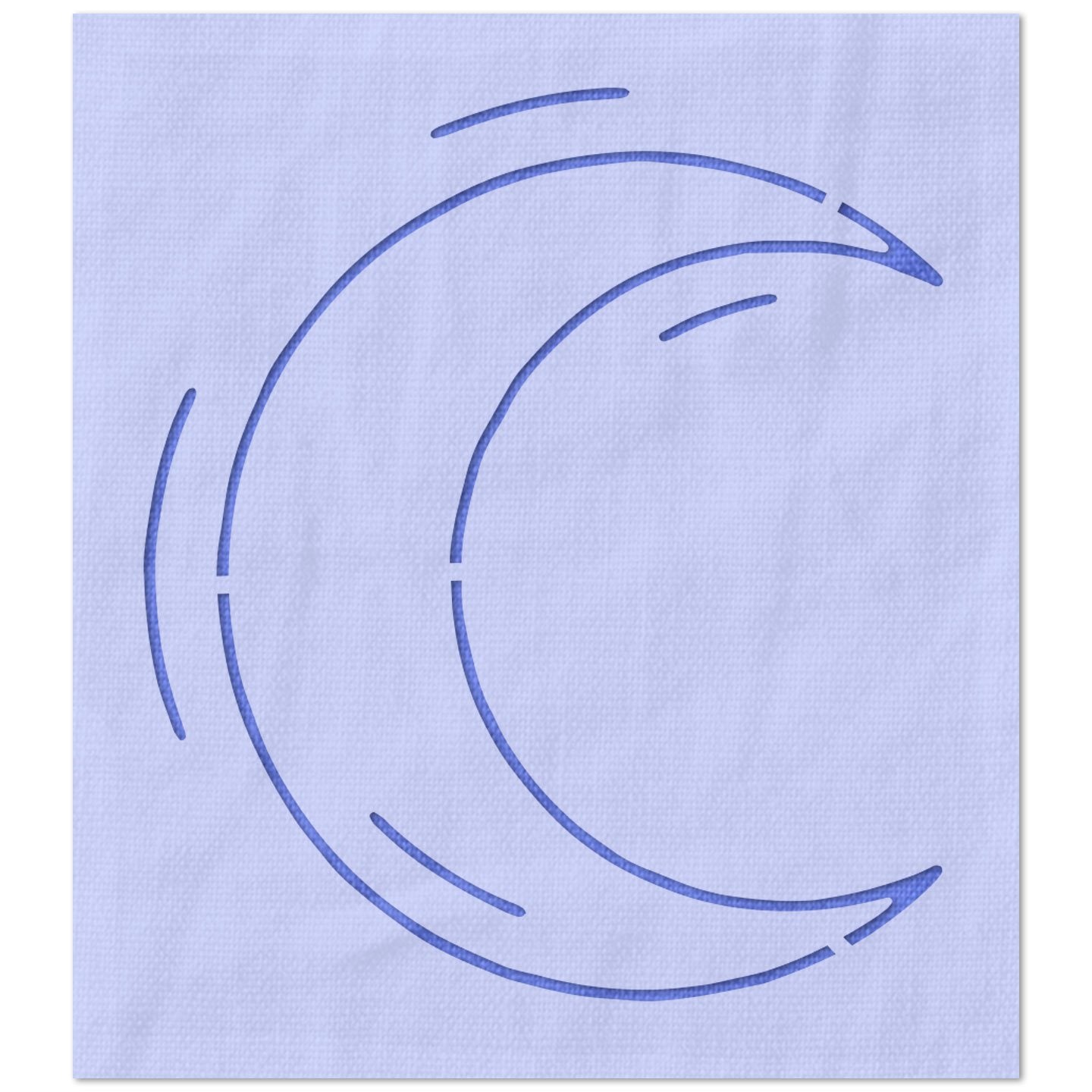Crescent Moon Stencil