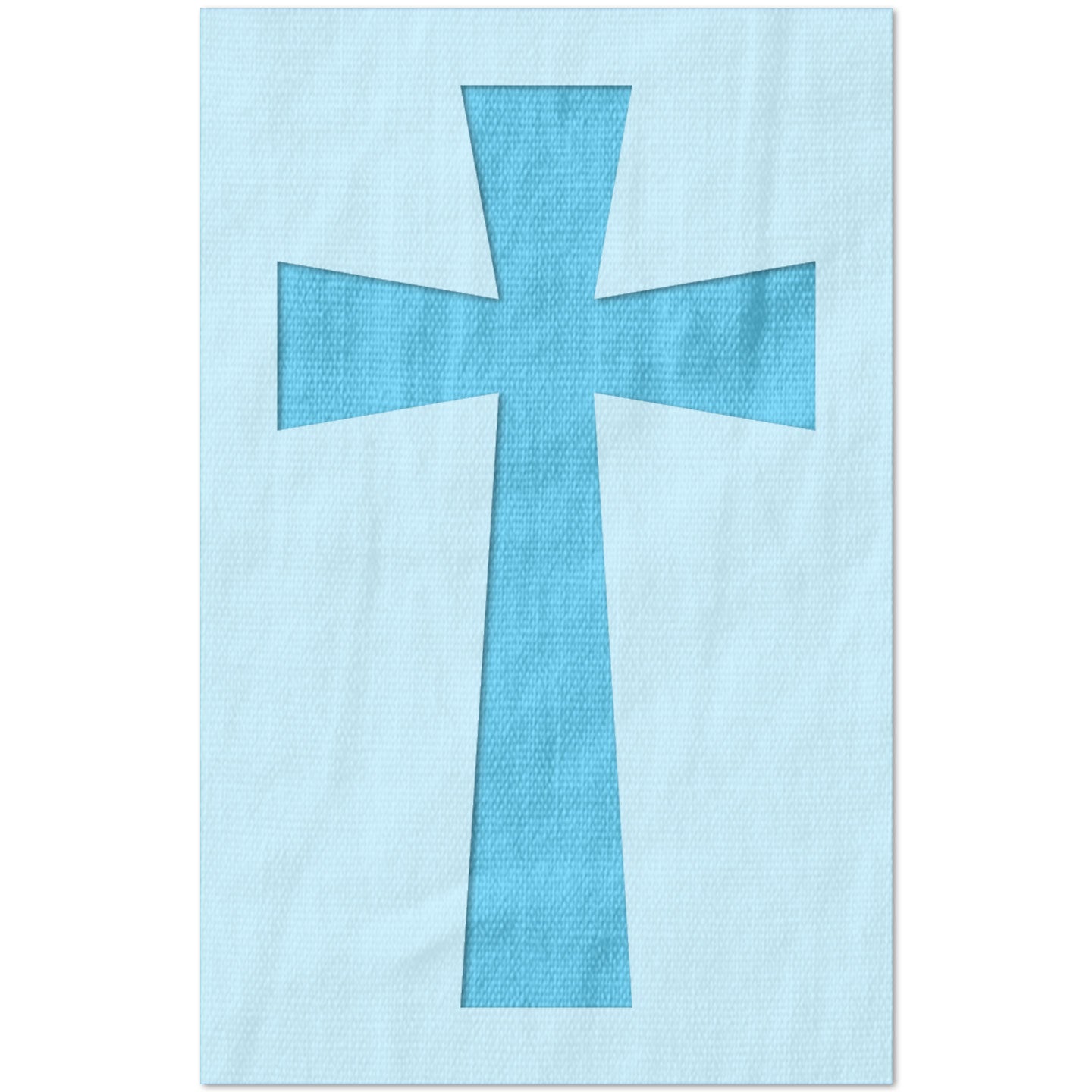 Plain Cross Stencil