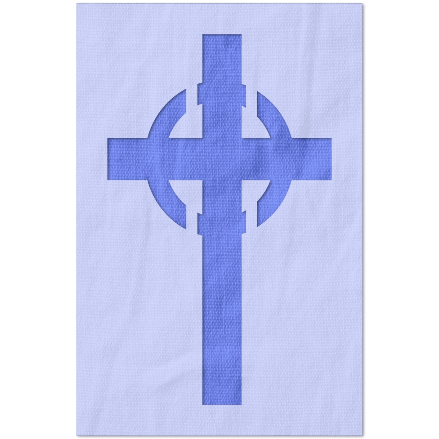 Celtic cross Stencil