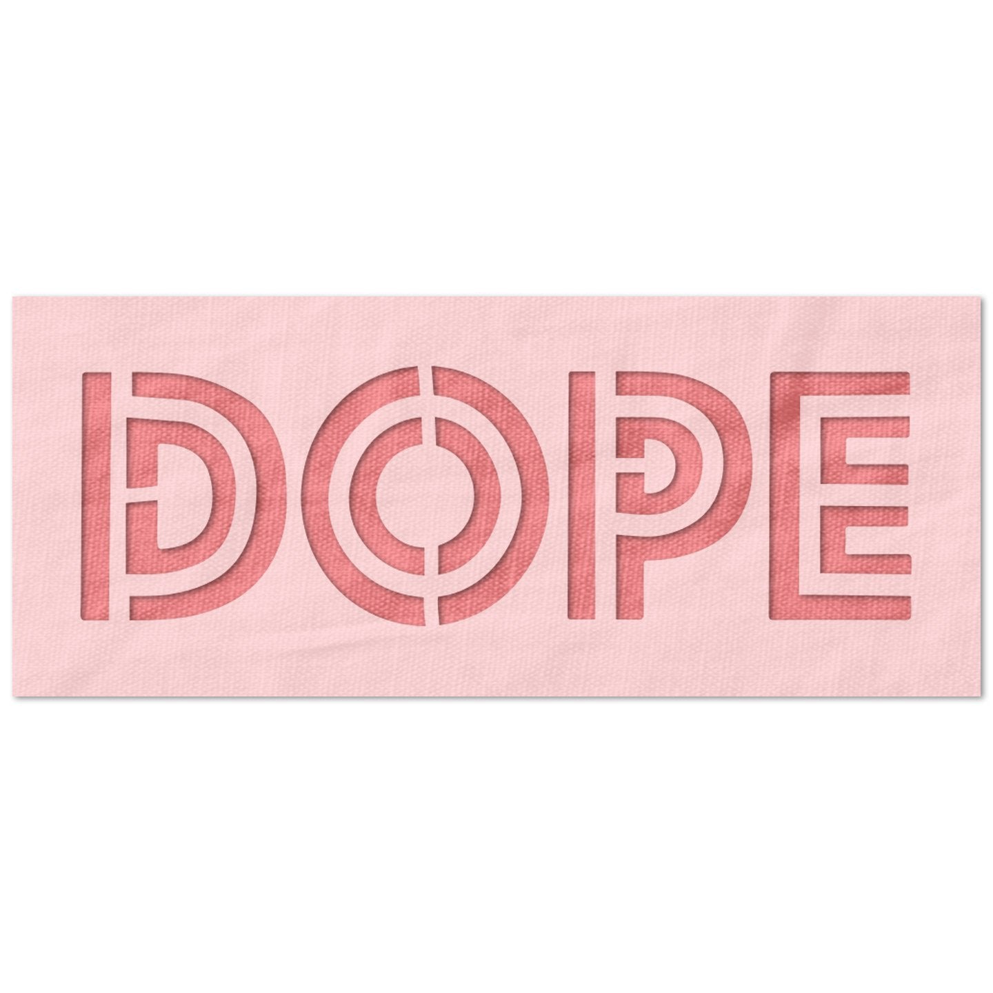 Dope Text Stencil