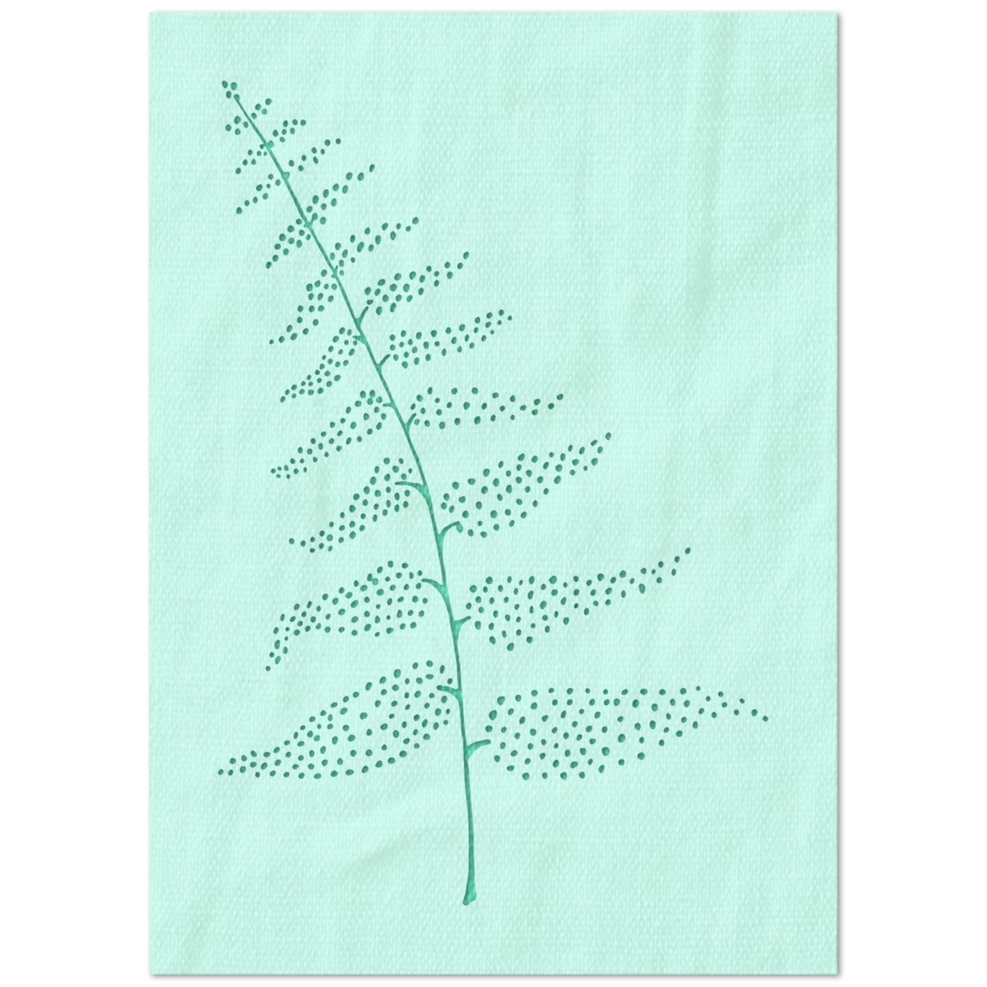 Dotted Fern Stencil
