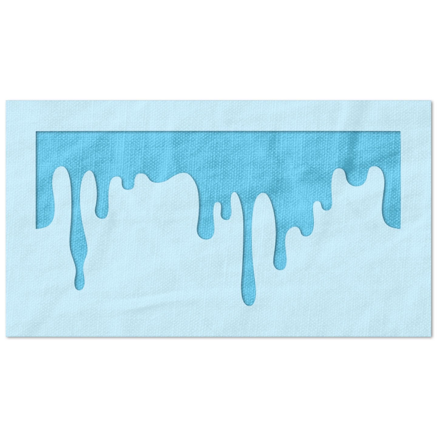 Dripping Paint Stencil