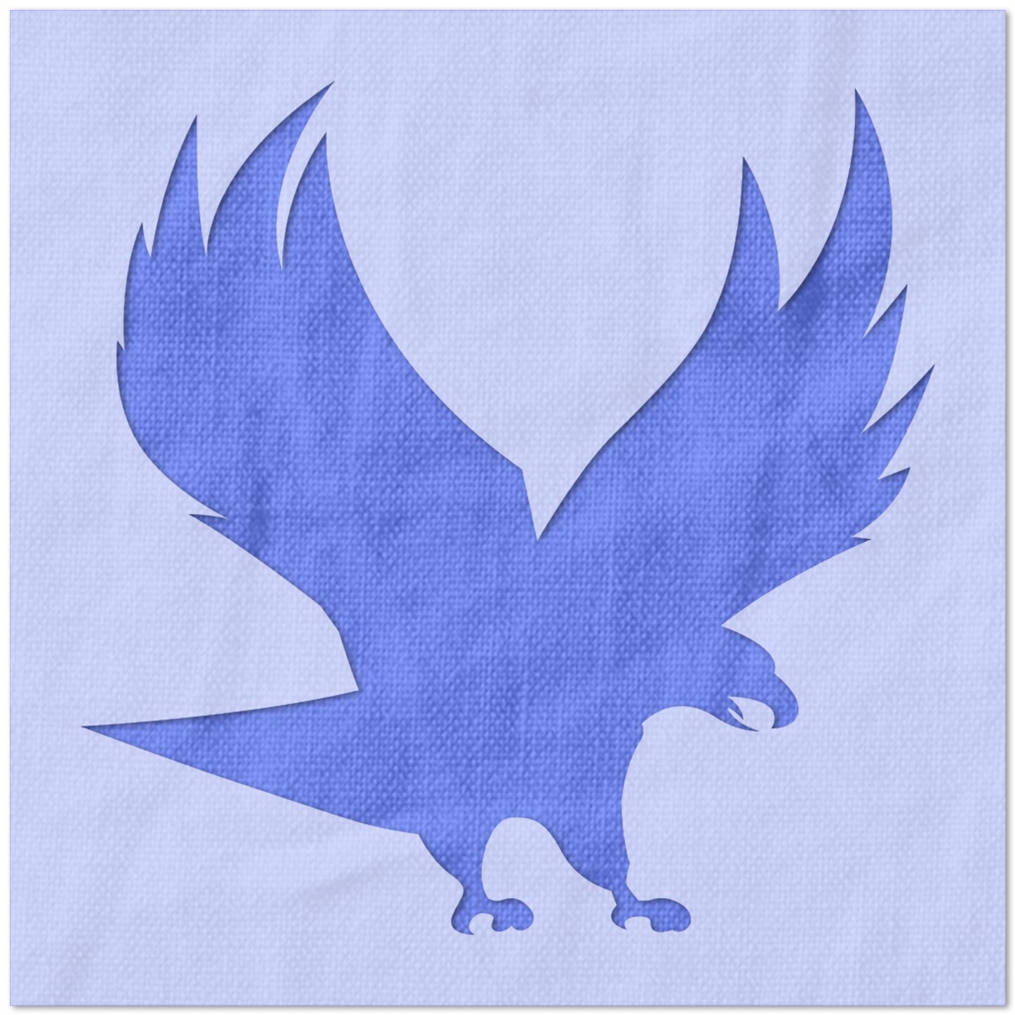 Eagle Silhouette Stencil