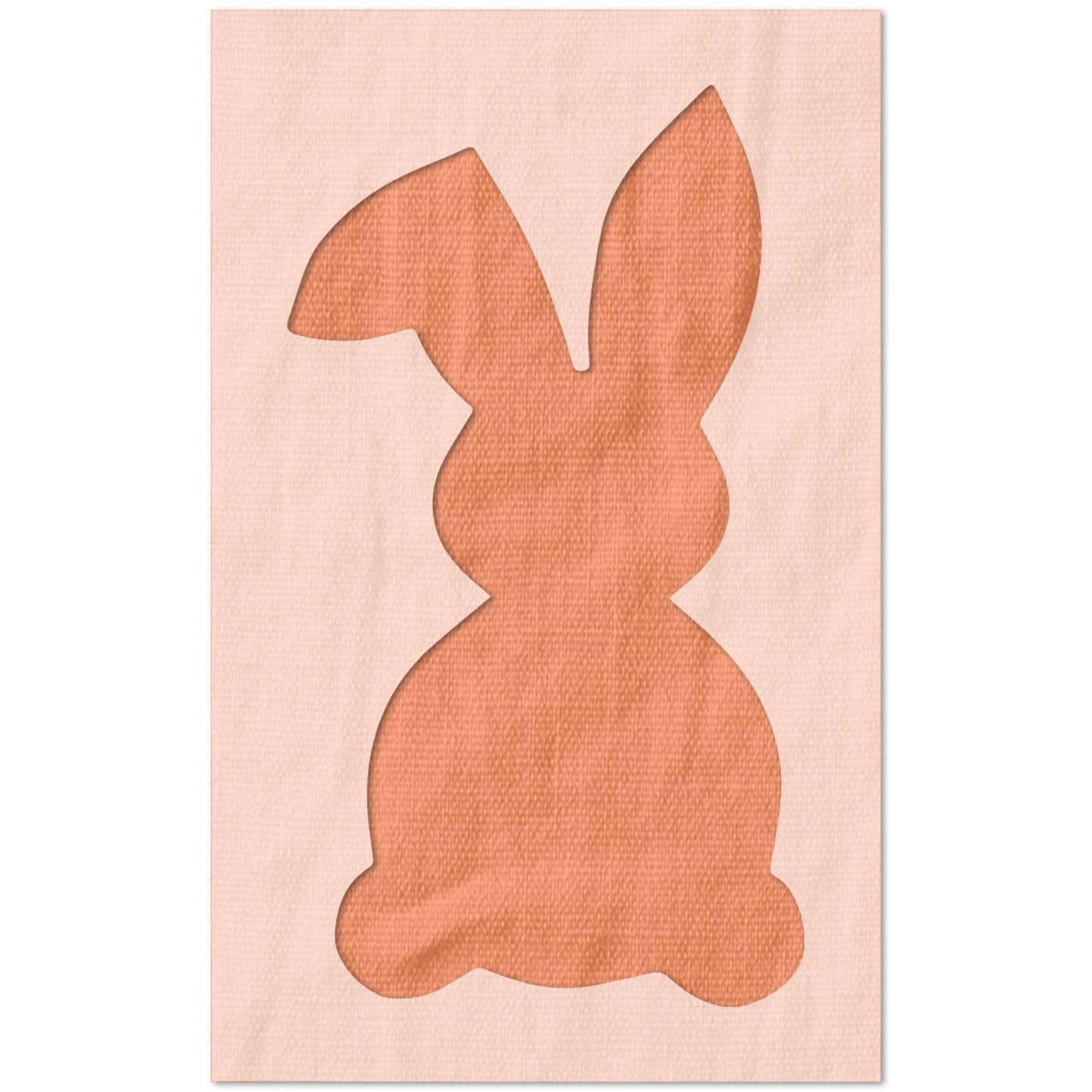 Easter Bunny Floppy Ear Stencil