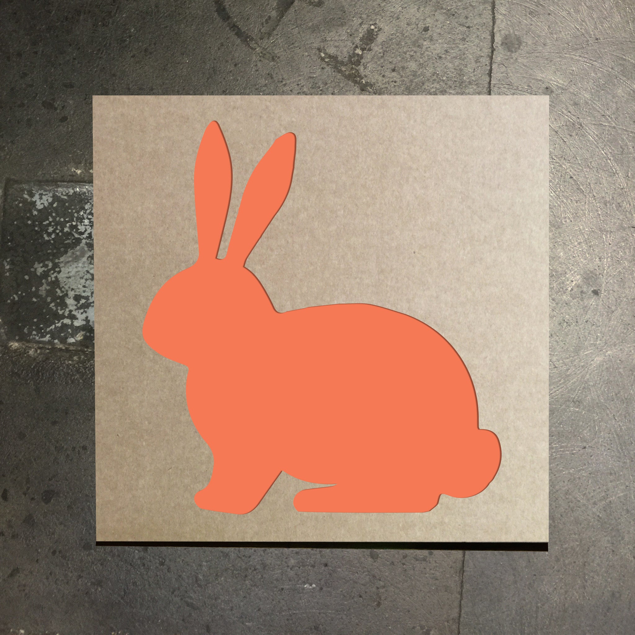 Easter Bunny Stencil
