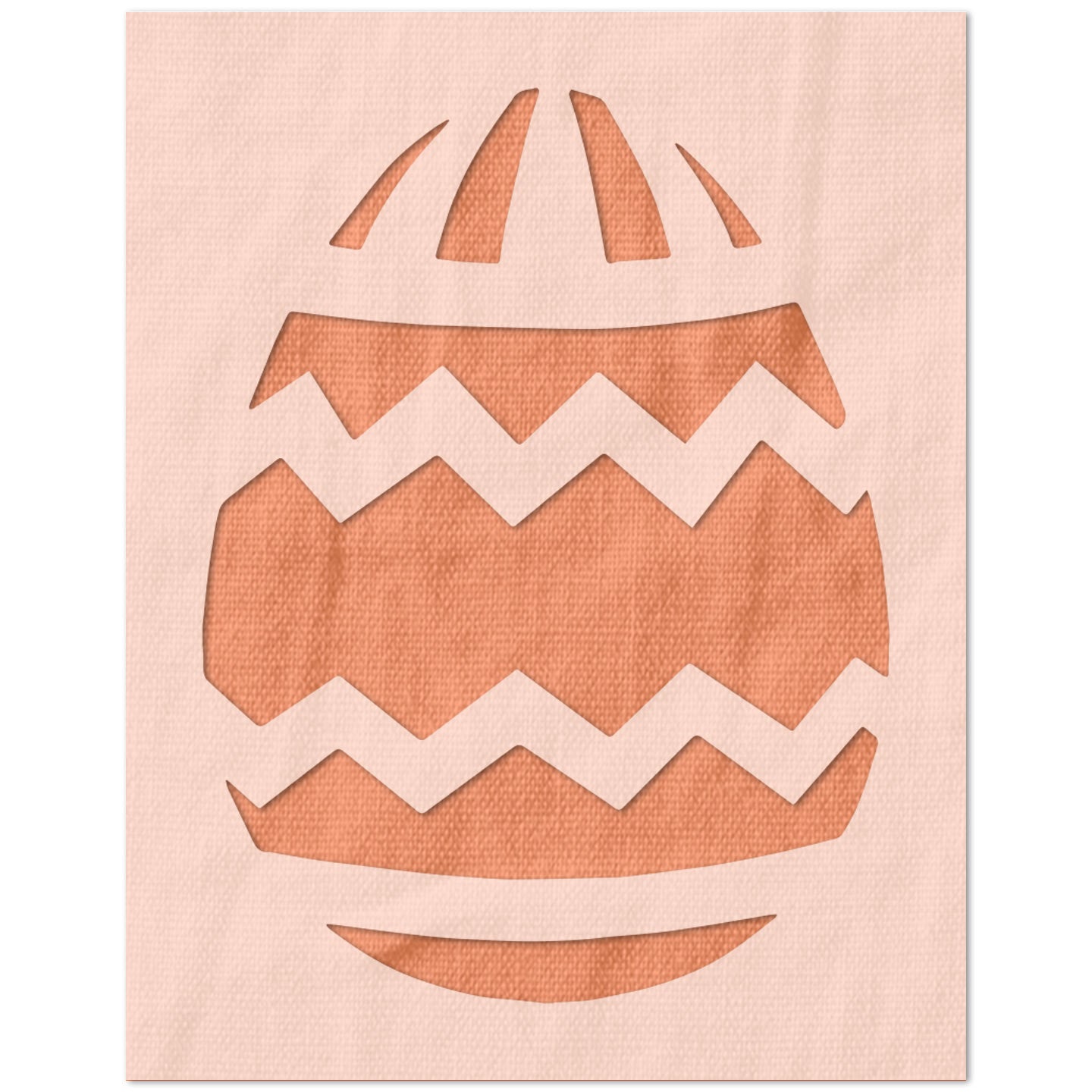 Decorative Easter Egg Stencil