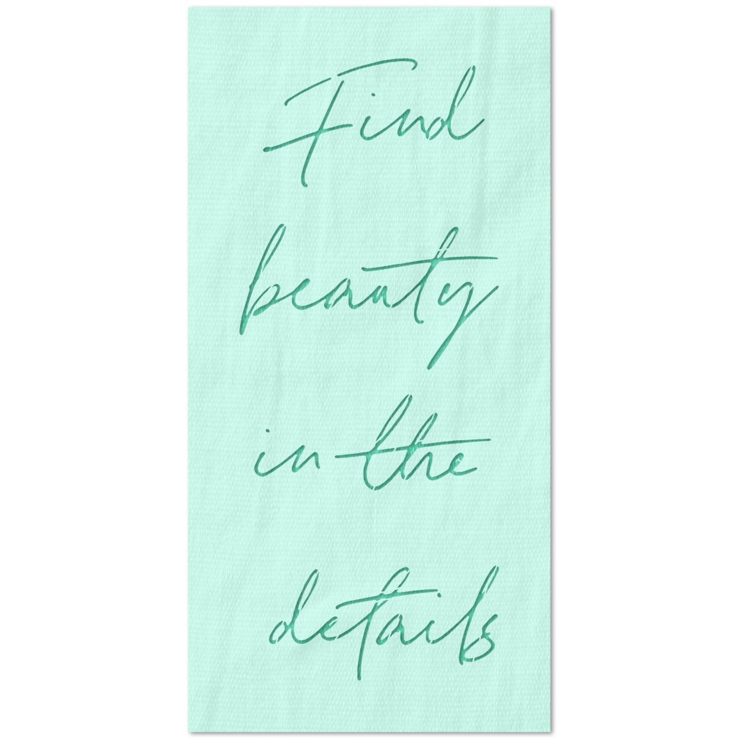 Find Beauty in the Details Stencil
