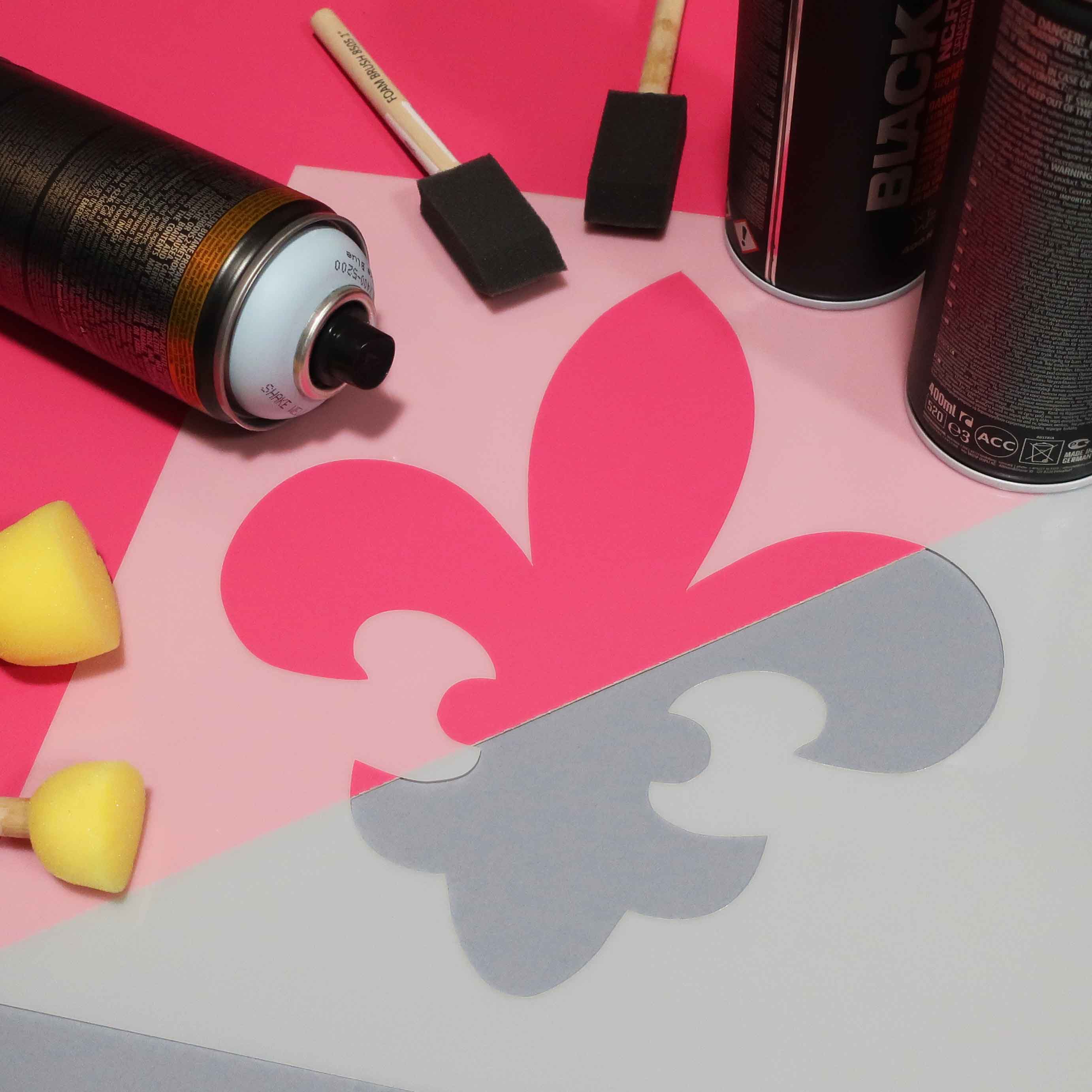 New Orleans Fleur-de-lis Stencil