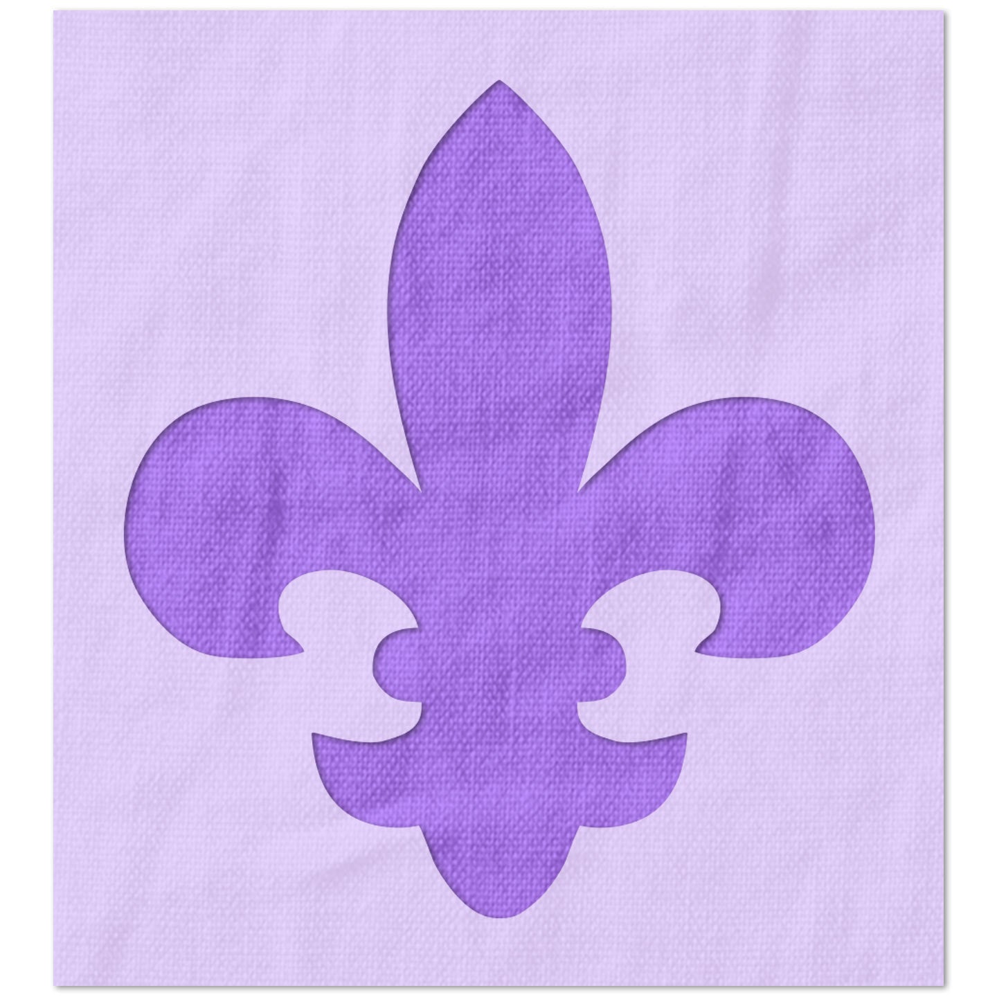 New Orleans Fleur-de-lis Stencil