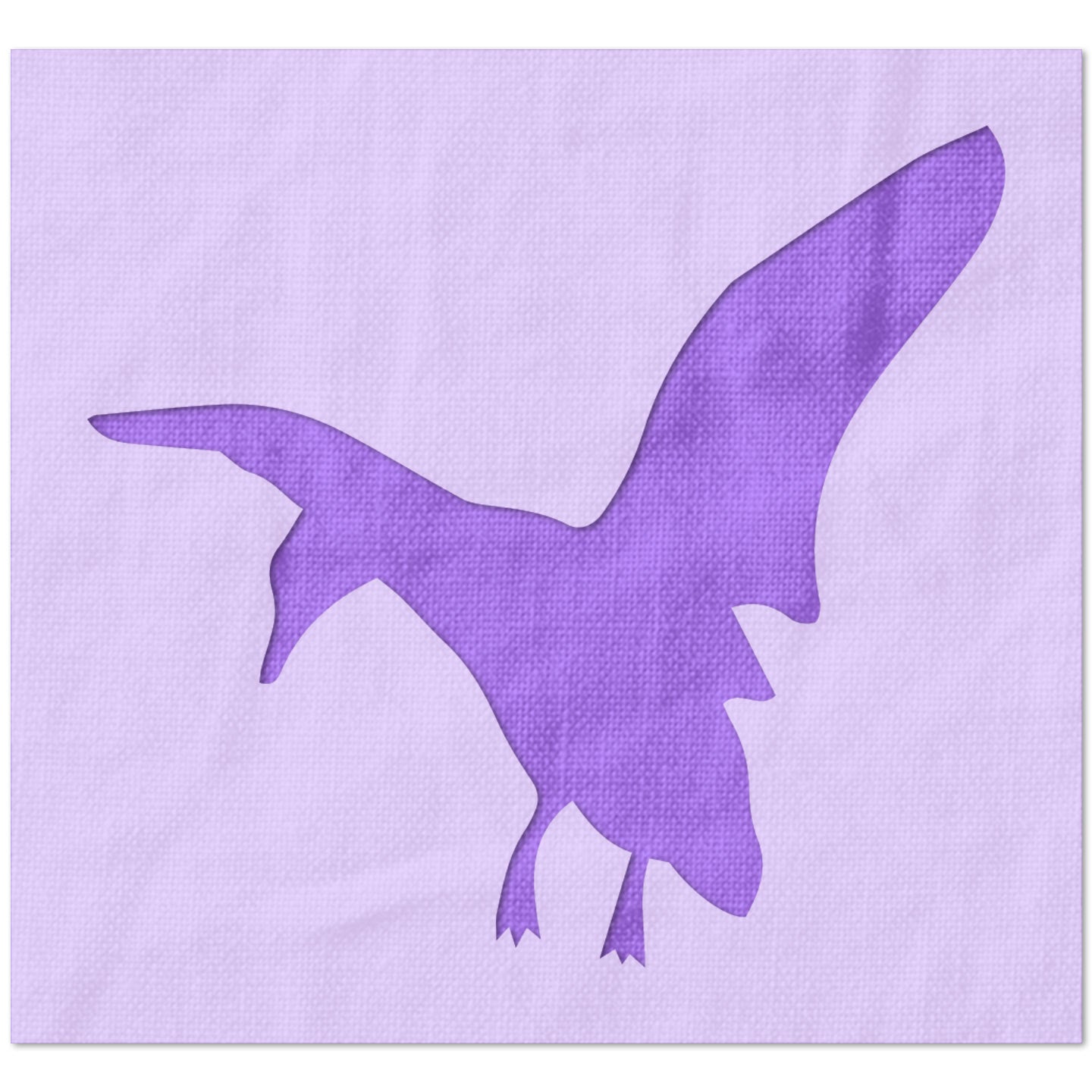 Flying Duck 3 Stencil