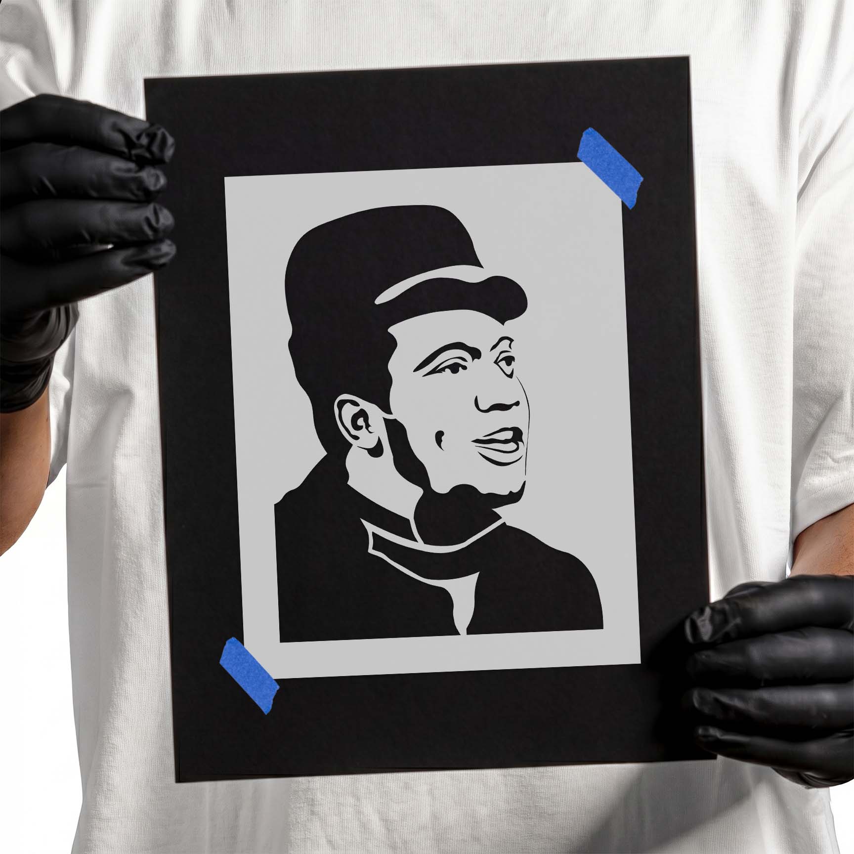Fred Hampton Stencil