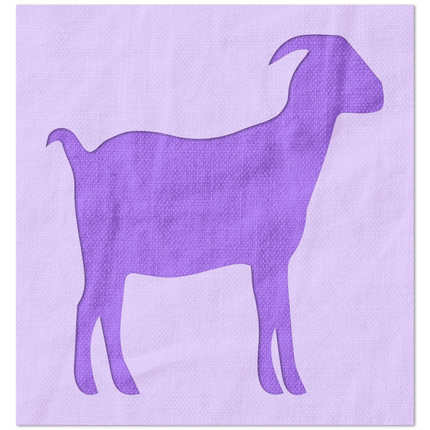 Goat 2 Stencil