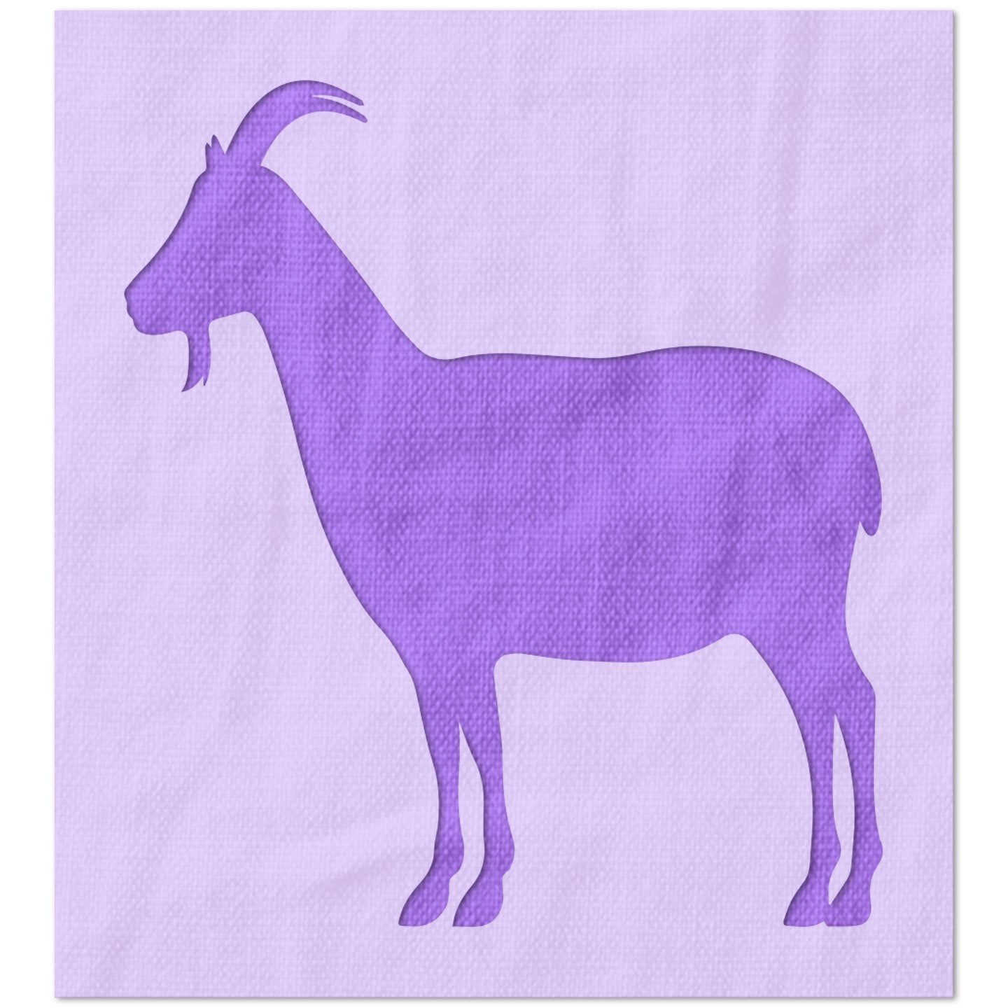 Goat Stencil