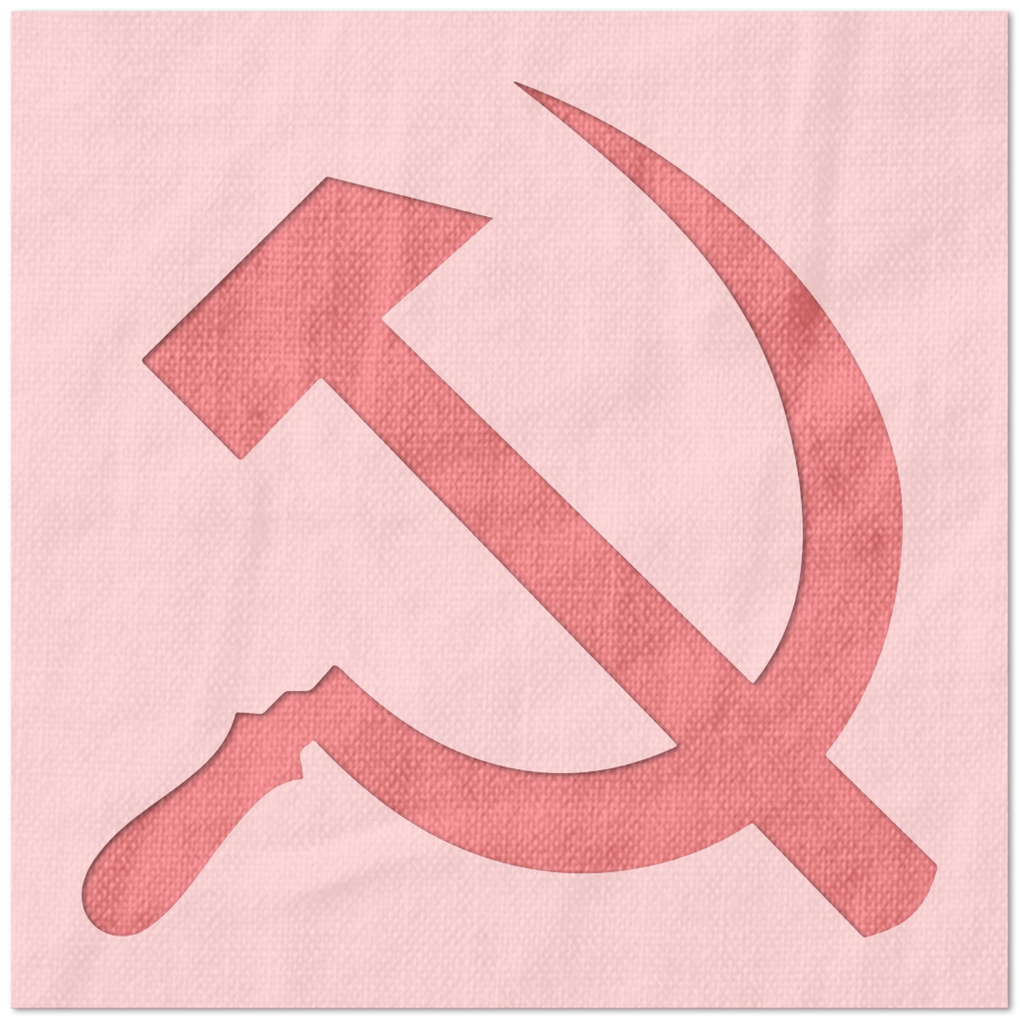 Hammer and Sickle Stencil