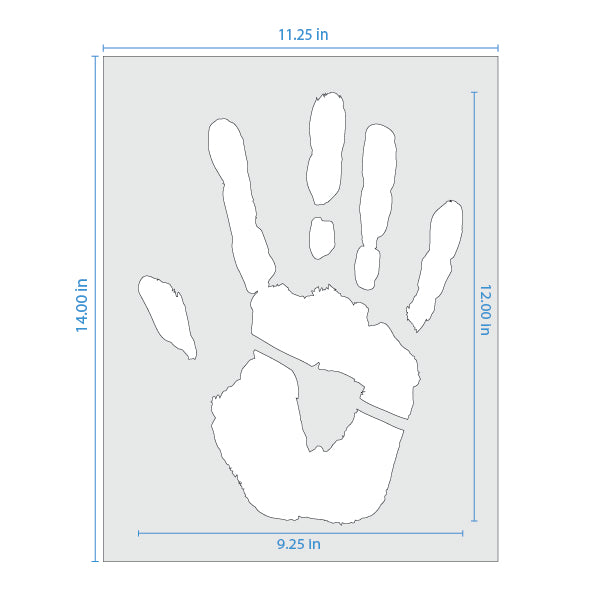 Handprint Stencil