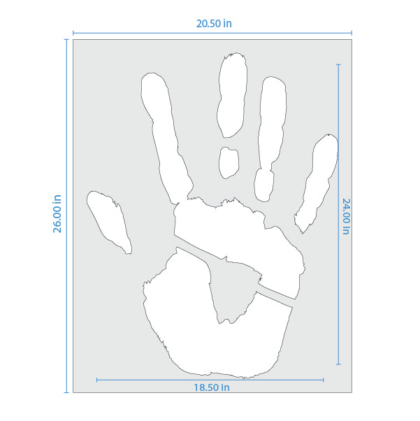 Handprint Stencil