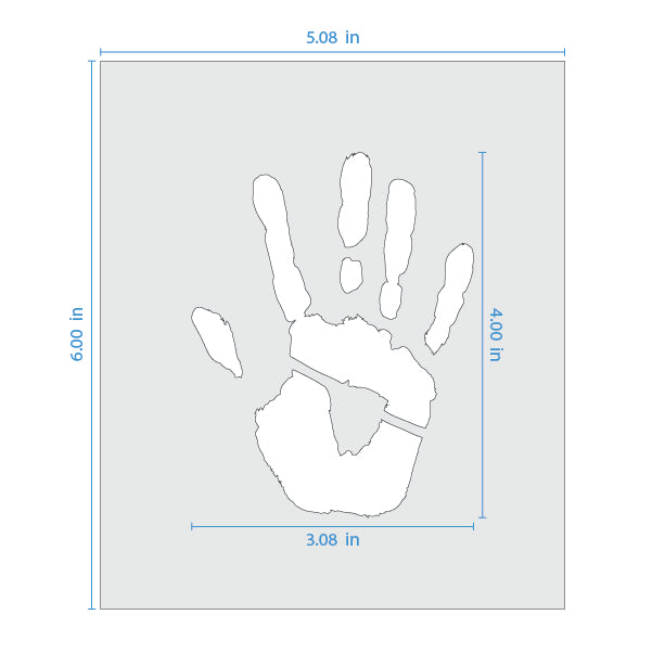 Handprint Stencil