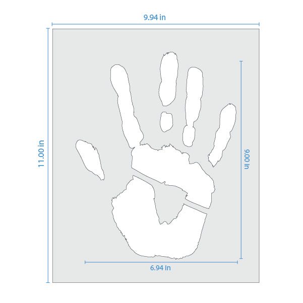 Handprint Stencil