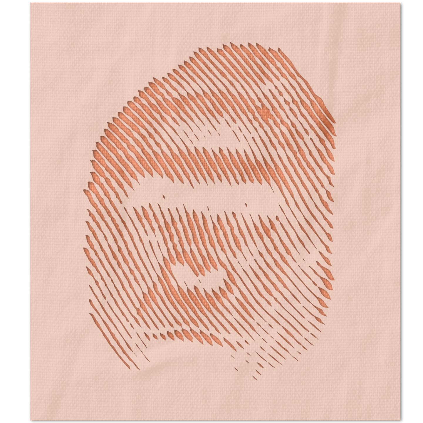 Harambe the gorilla halftone stroke stencil