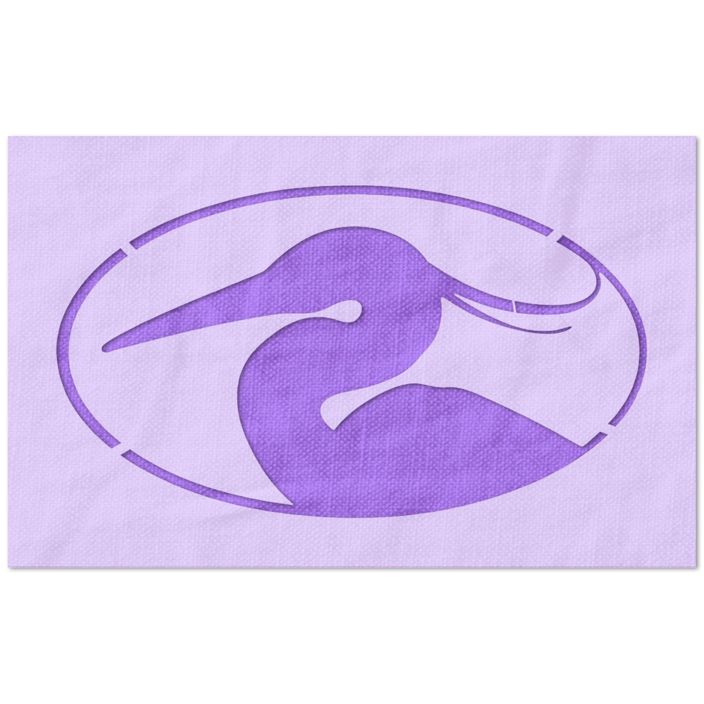 Heron Bird Stencil