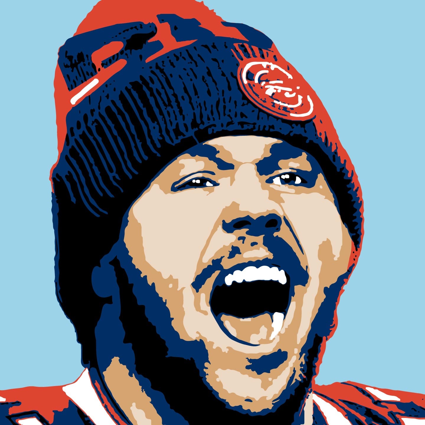 Josh Allen Layered Stencil Set